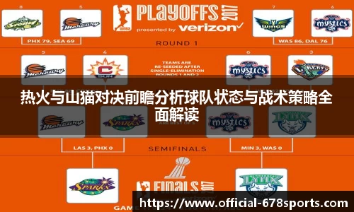 热火与山猫对决前瞻分析球队状态与战术策略全面解读